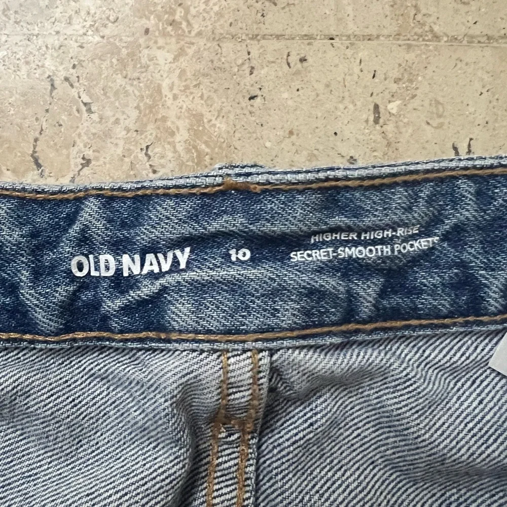 Old Navy Happy Garden Higher High-Rise Denim Skirt Size 10